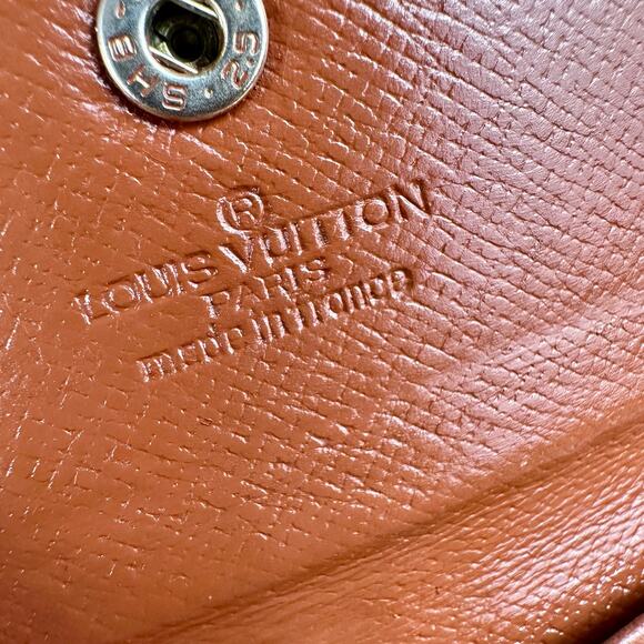 Louis Vuitton 5 key holder keychain Key Cles wallet VINTAGE custom - Picture 6 of 12